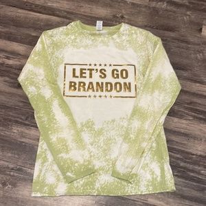 NWOT “Let’s Go Brandon” long sleeve tshirt. Size large.
